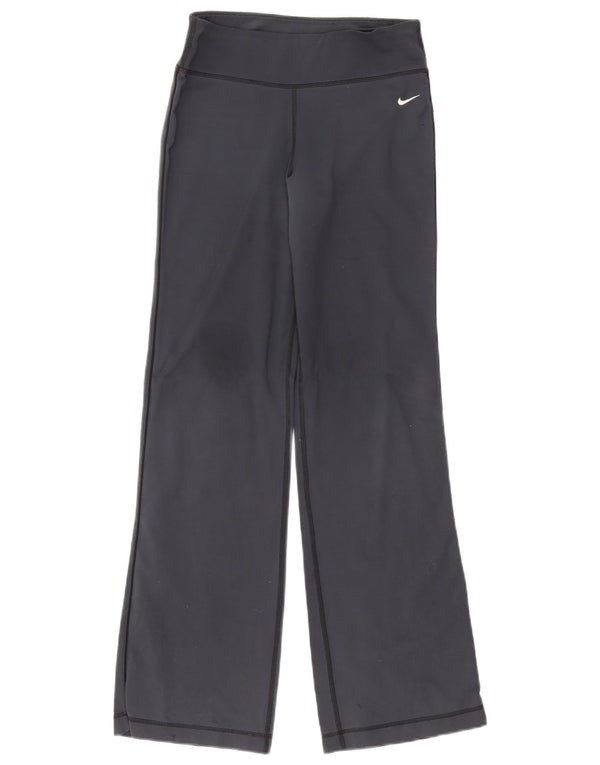 Damskie spodnie dresowe Nike Dri Fit UK 10, małe, szare