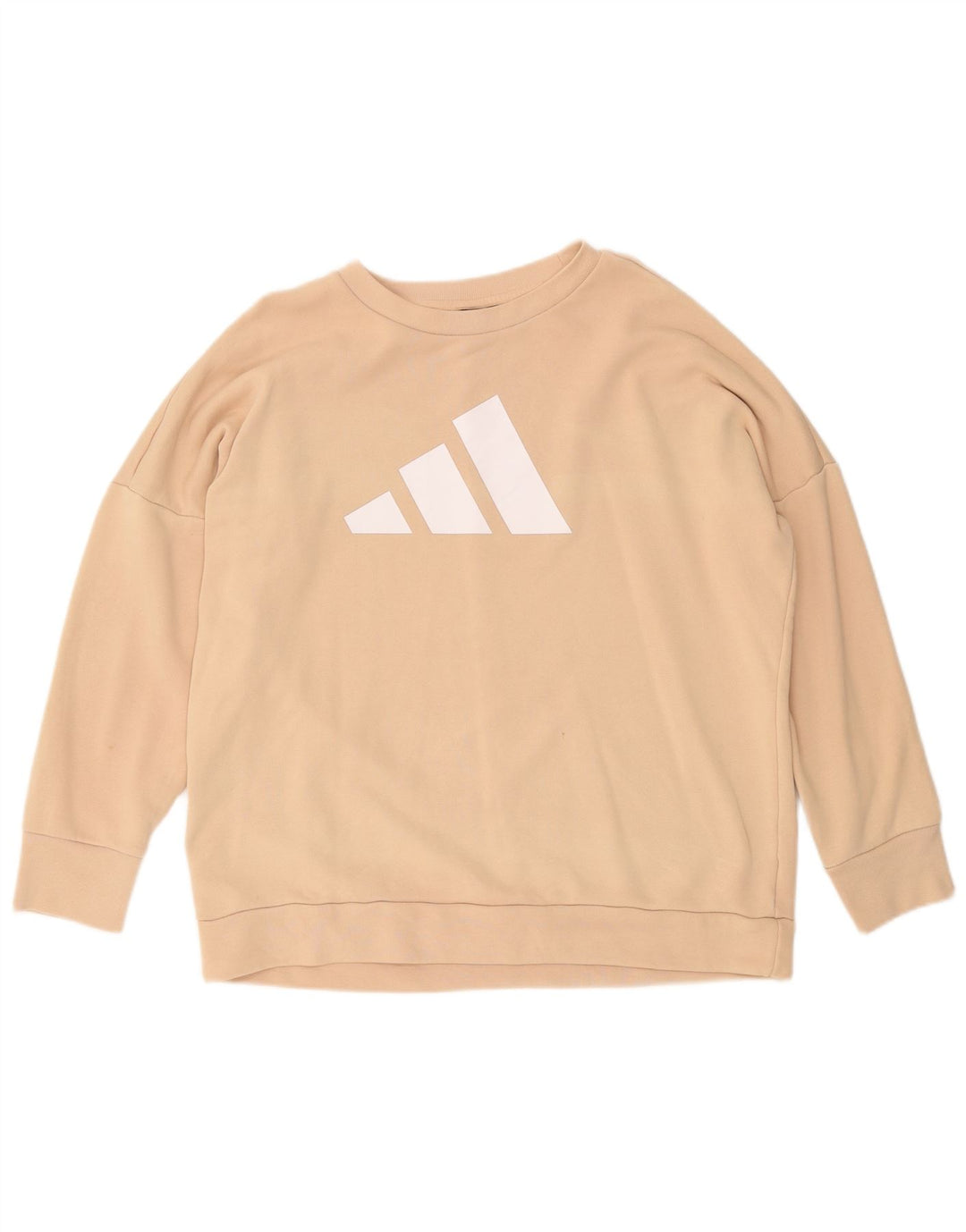 Damska bluza Adidas Graphic Oversized Bluza UK 12/14 Średni Beż