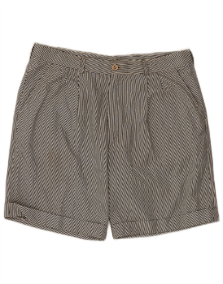 Męskie spodenki chino VINTAGE IT 52 XL W34 wielokolorowe prążki