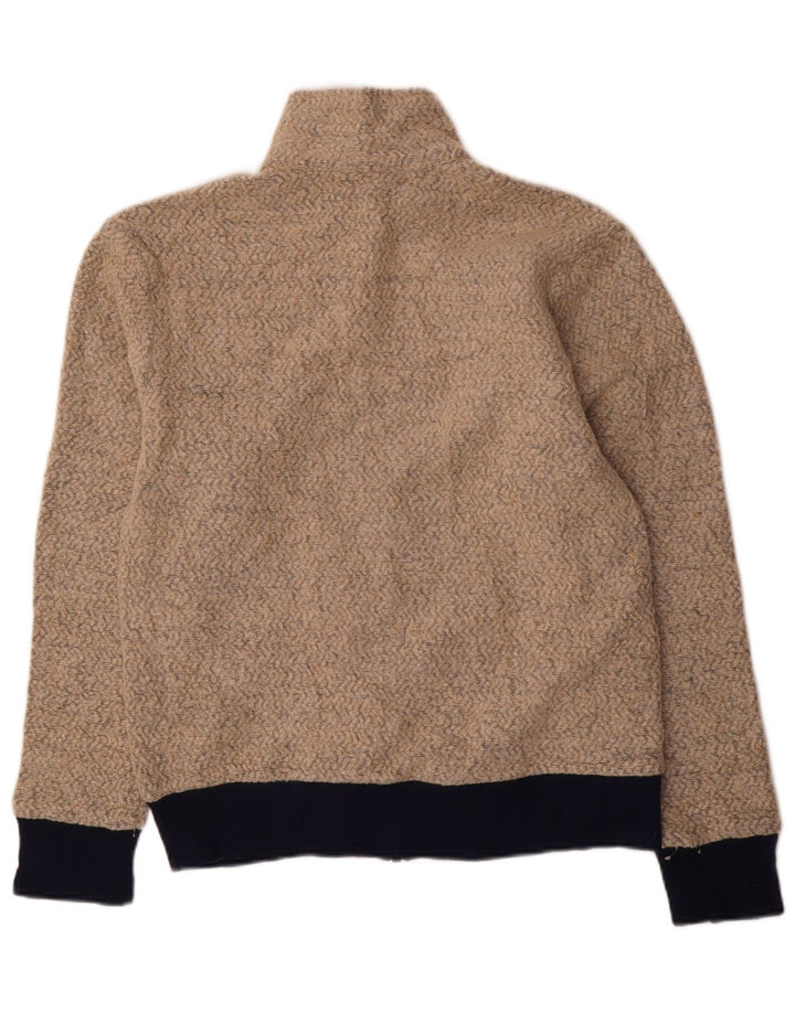 Męska kurtka polarowa Patagonia UK 36 Small Beżowa Chevron Poliester