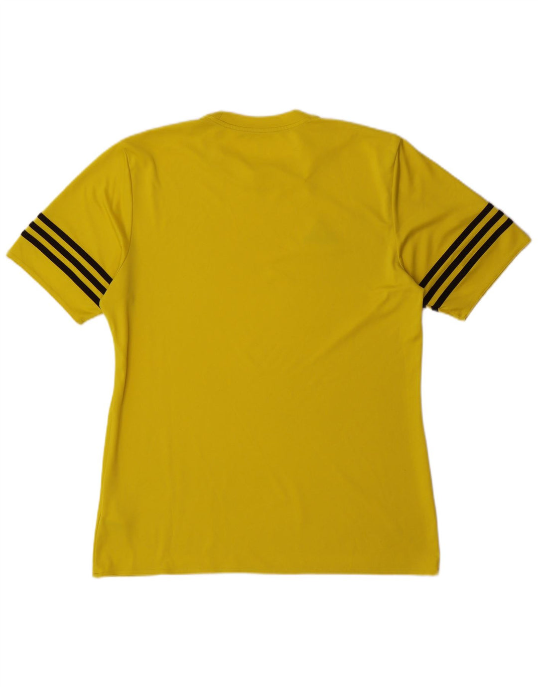Adidas Męska koszulka Climalite Top, duża, żółta, poliestrowa