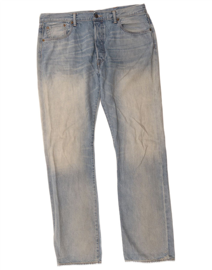 Męskie jeansy Levi's 501 Straight W38 L34 Niebieska wiskoza