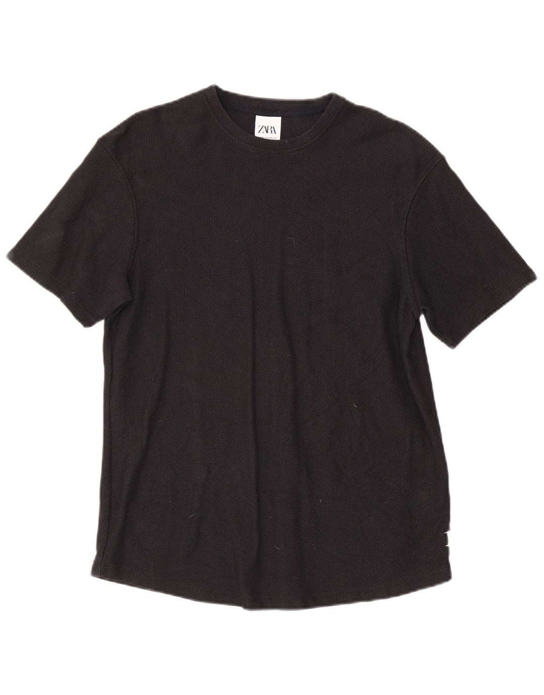 T-shirt męski Zara, średni czarny