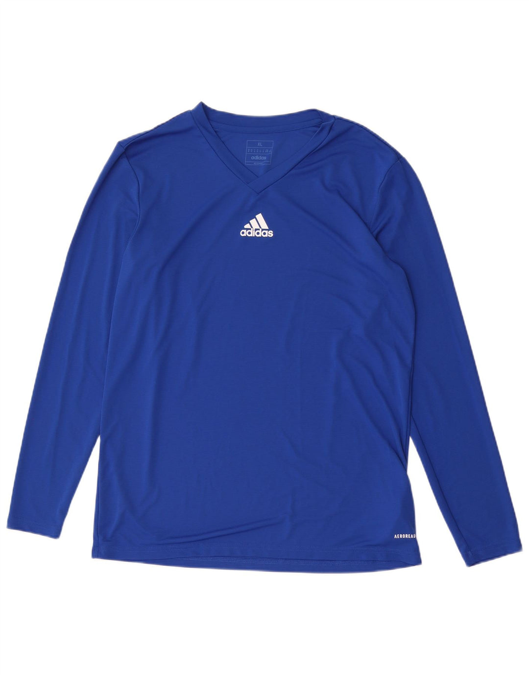 Adidas Męskie Aeroready Top z długim rękawem XL Niebieski Poliester