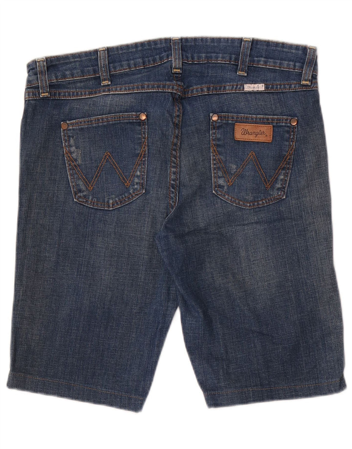 Męskie spodenki jeansowe Wrangler Iris W31 Średnioniebieskie, bawełniane