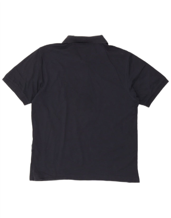 Męska koszulka polo CHAMPION, średnia, granatowa, bawełniana