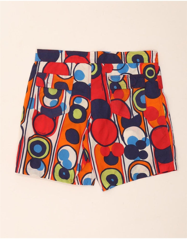 Męskie spodenki Chino Versace Ittierre W34, duże, wielokolorowe, geometryczne