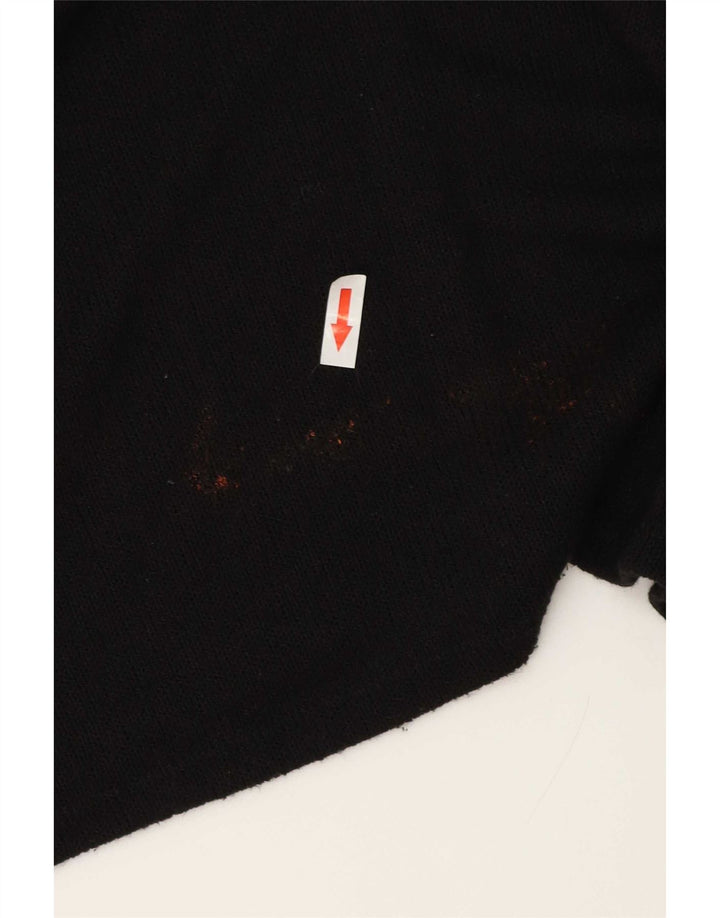 Damska bluzka Poncho Zara Top UK 14 Średnia czarna wiskoza