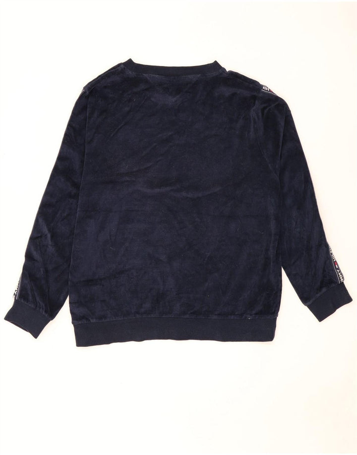 Męska bluza z grafiką Tommy Hilfiger w kolorze średniego granatu