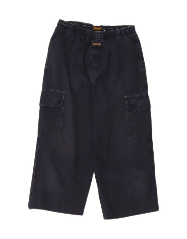 Spodnie dziewczęce Timberland Cargo 13-14 lat W32 L19 Granatowa kratka