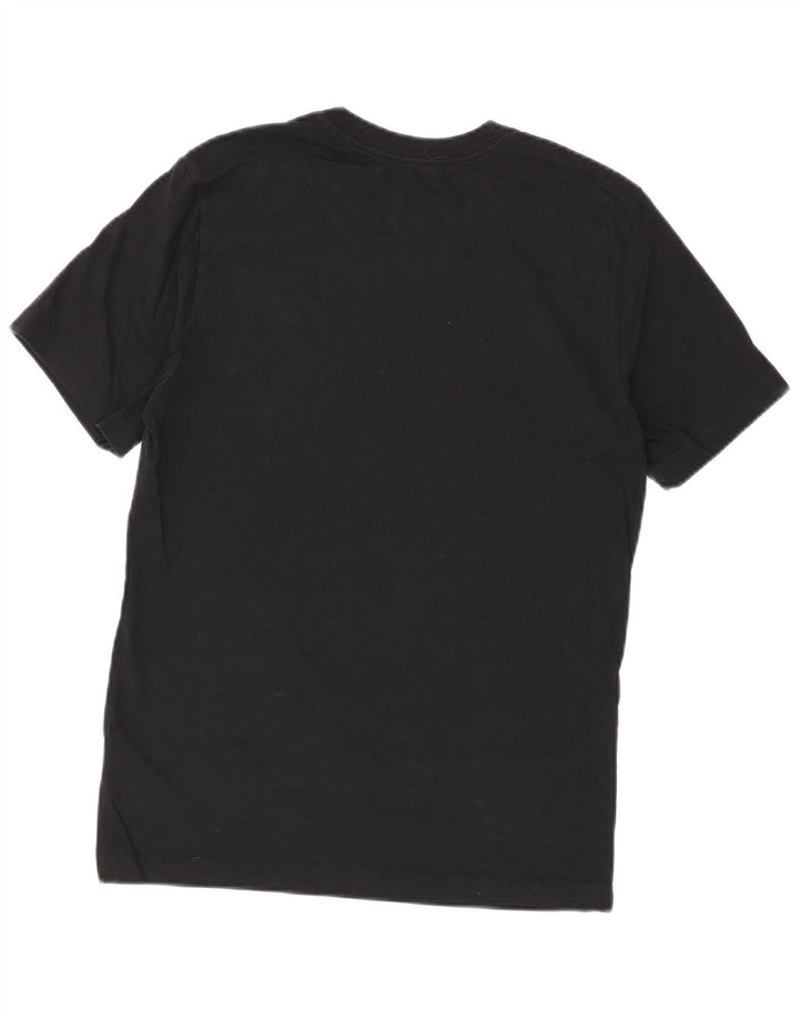 T-shirt męski Nike, mały, czarny, bawełniany