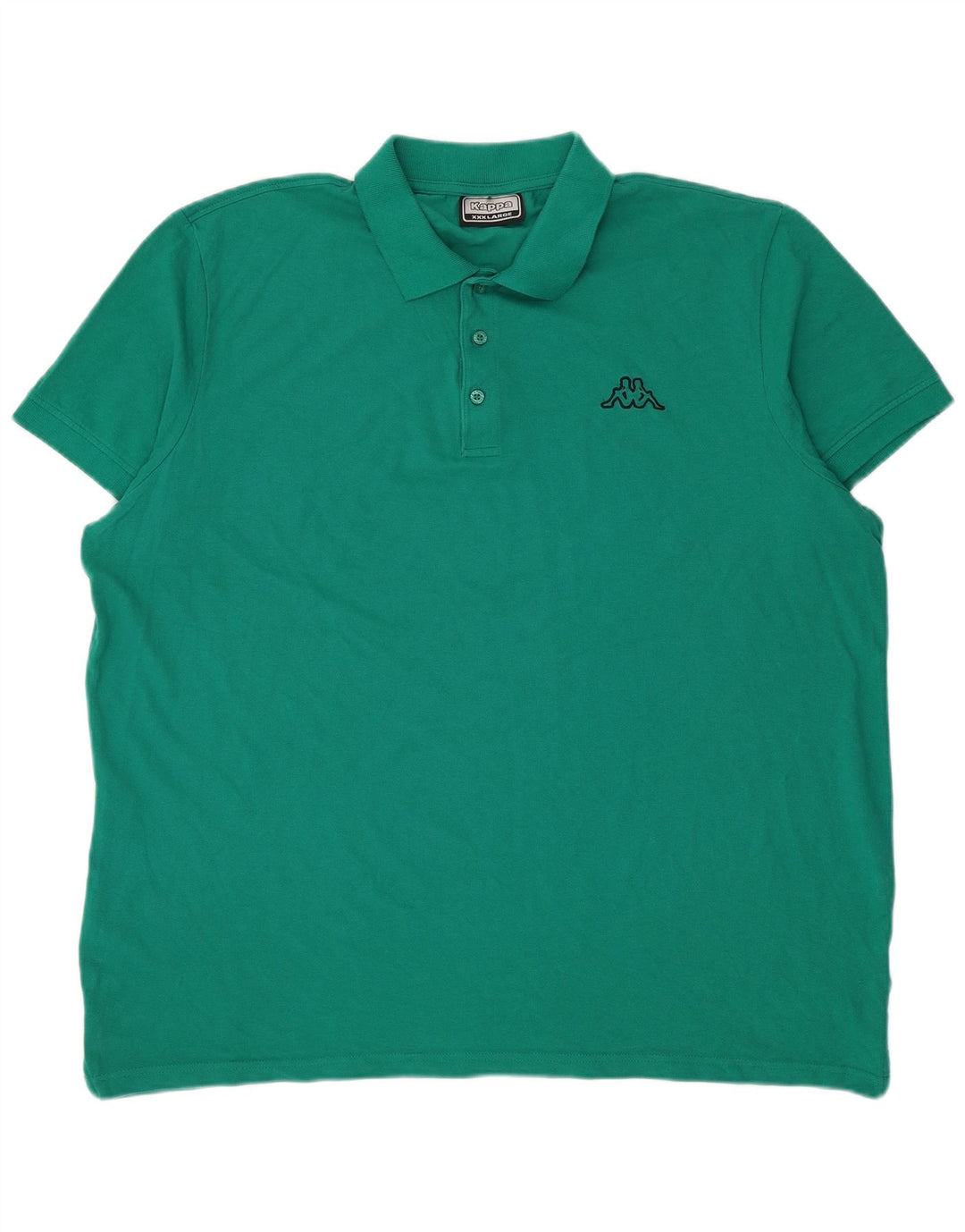 Męska koszulka polo Kappa 3XL, zielona bawełna