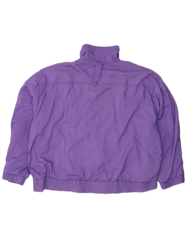 Damska, oversize'owa kurtka przeciwdeszczowa Rodeo EU 42, duży, fioletowy nylon