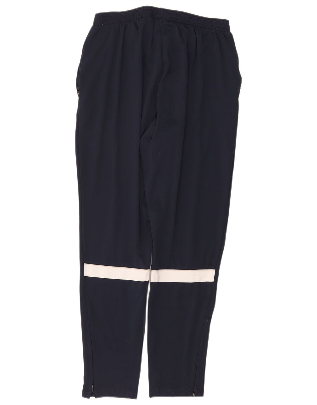 Męskie spodnie dresowe Nike Dri Fit XL, granatowe, z blokami kolorów, poliestrowe