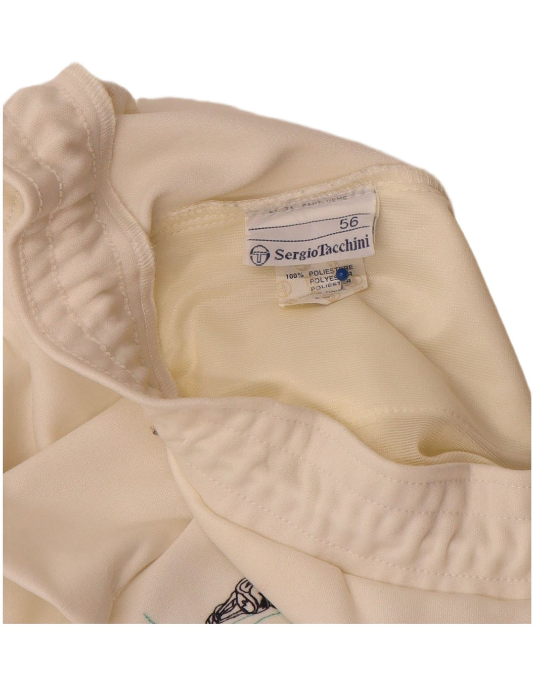Męskie spodenki sportowe Sergio Tacchini IT 56 XL białe