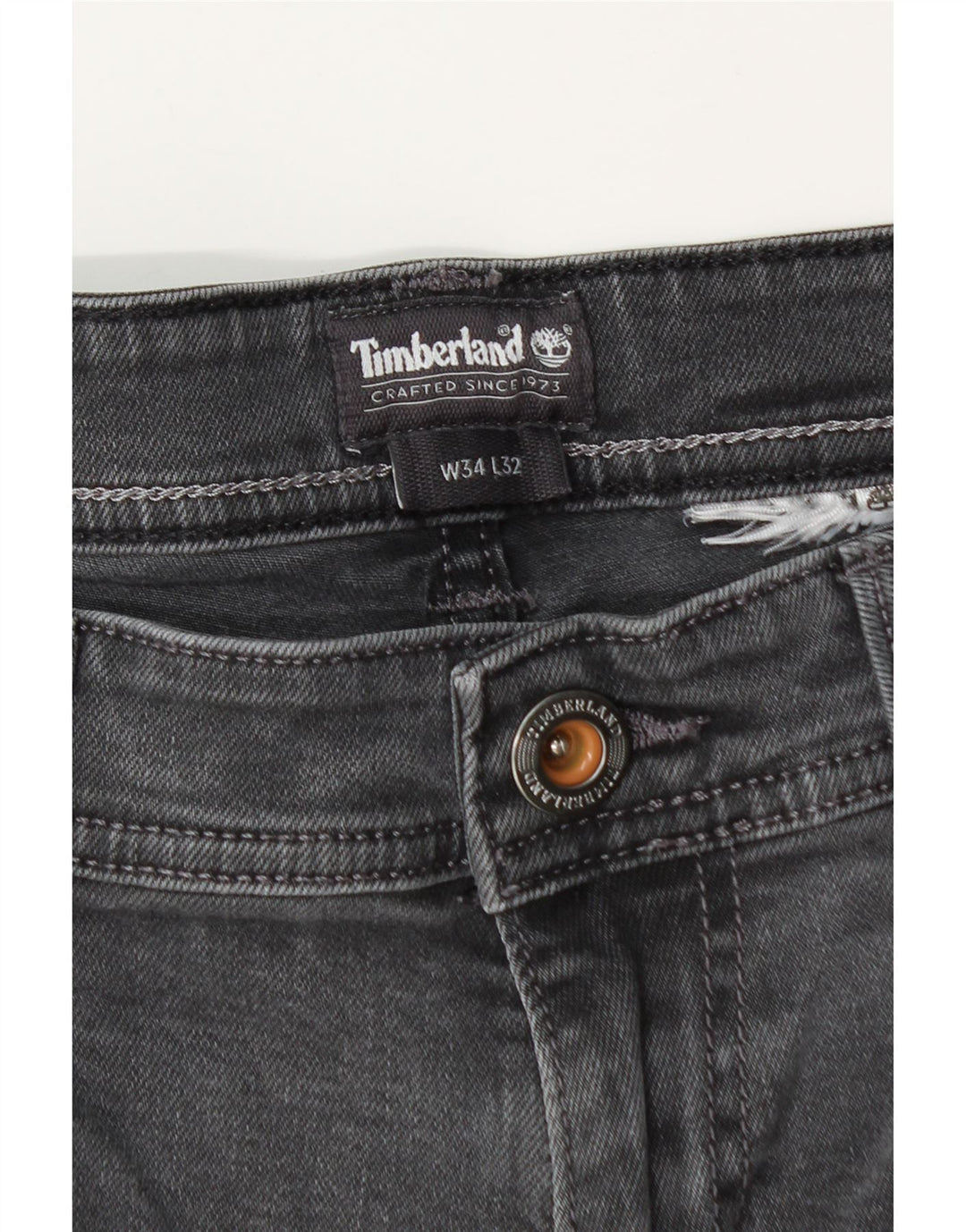 Męskie jeansy Timberland W34 L30 czarne