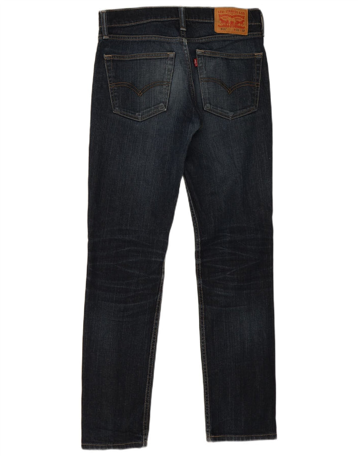 Męskie jeansy Levi's 511 Slim W31 L32 Niebieskie bawełniane