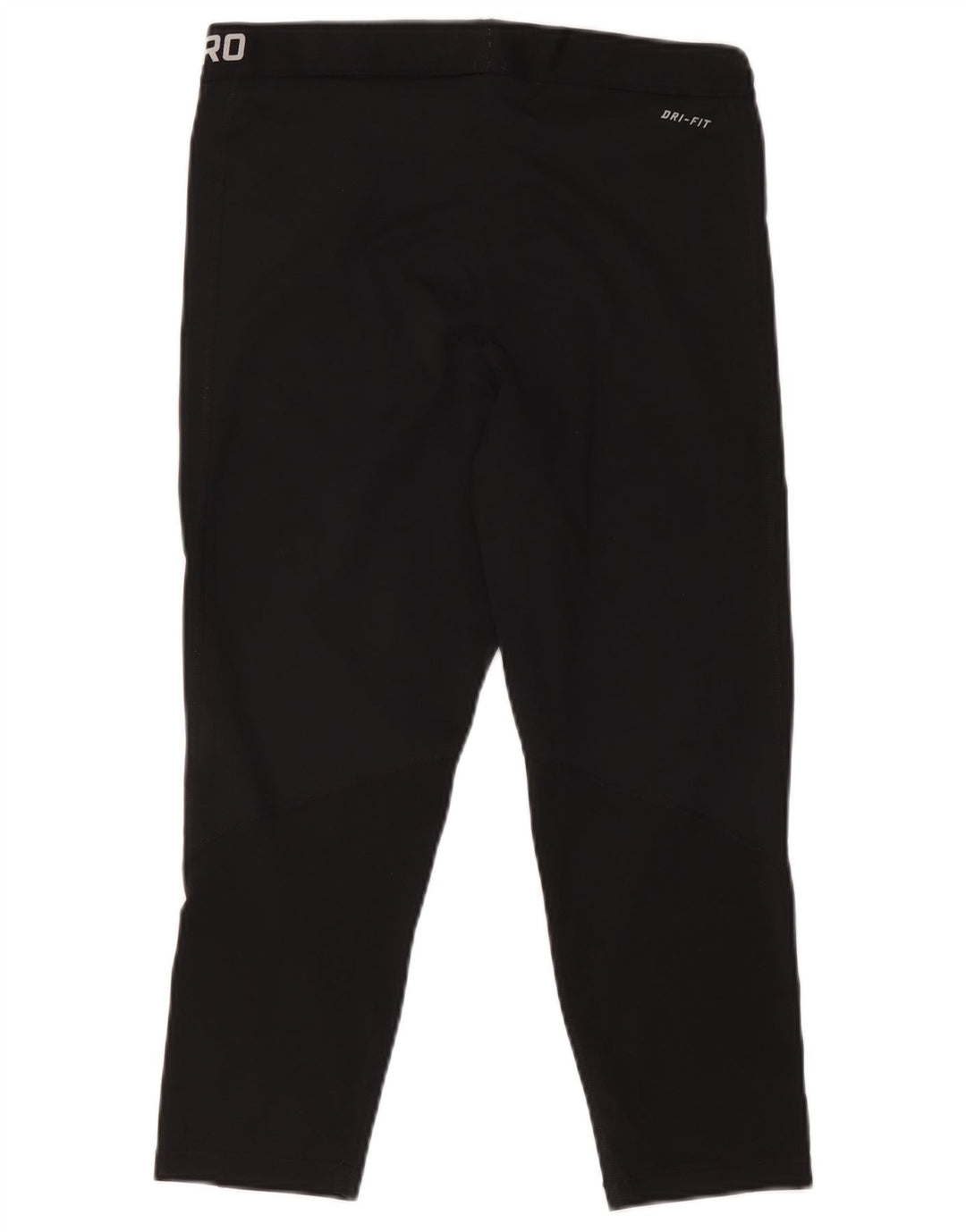 Damskie legginsy Nike Dri Fit Graphic Capri UK 18 XL, czarny poliester