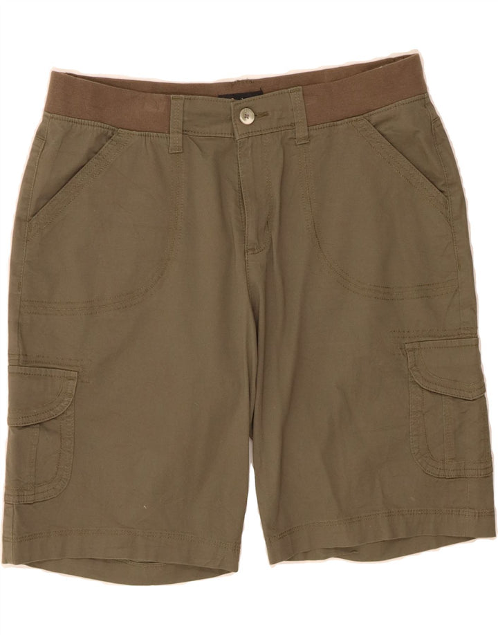LEE Womens Cargo Shorts US 12 Large W34  Khaki Cotton Vintage Lee and Second-Hand Lee from Messina Hembry 