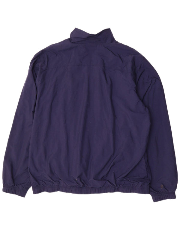 Męska kurtka bomberka Nike UK 44/46 XL granatowa, nylonowa