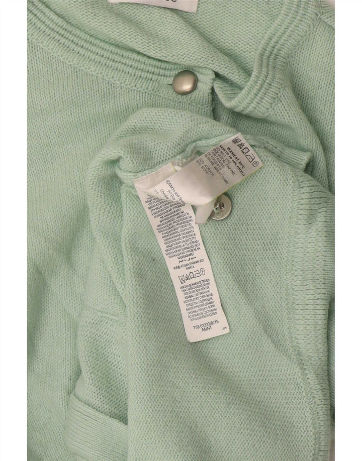 Sweter damski Marks & Spencer UK 12, średni zielony akryl