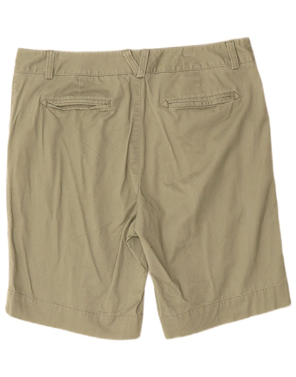 DOCKERS Womens Chino Shorts US 14 XL W36 Khaki Cotton
