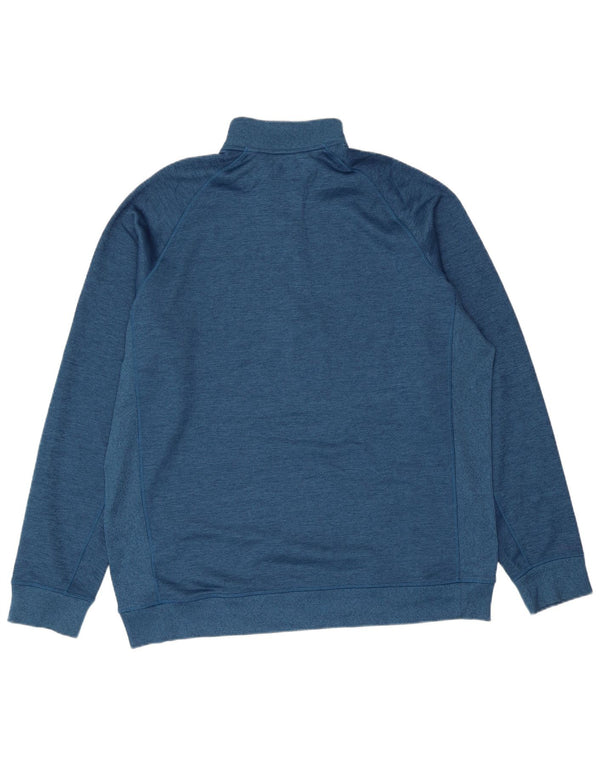 Męska bluza z zamkiem błyskawicznym Under Armour XL w kolorze niebieskim