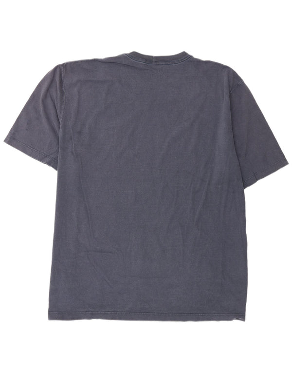 Carhartt Mens Original Fit T-Shirt Top 3XL Navy Blue Cotton