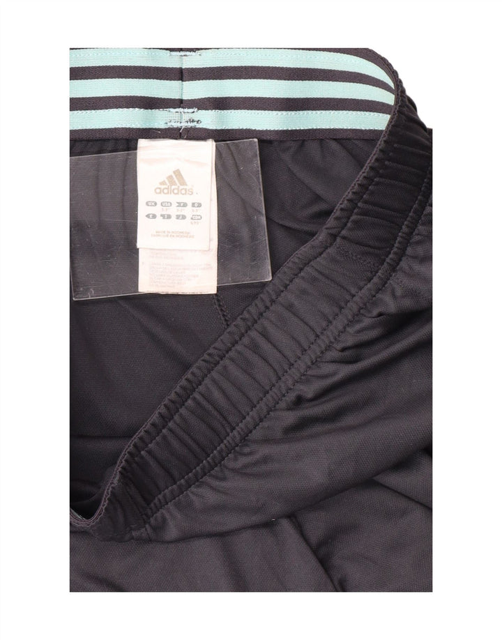 ADIDAS Womens Sport Shorts UK 8 Small Grey Polyester Vintage Adidas and Second-Hand Adidas from Messina Hembry 