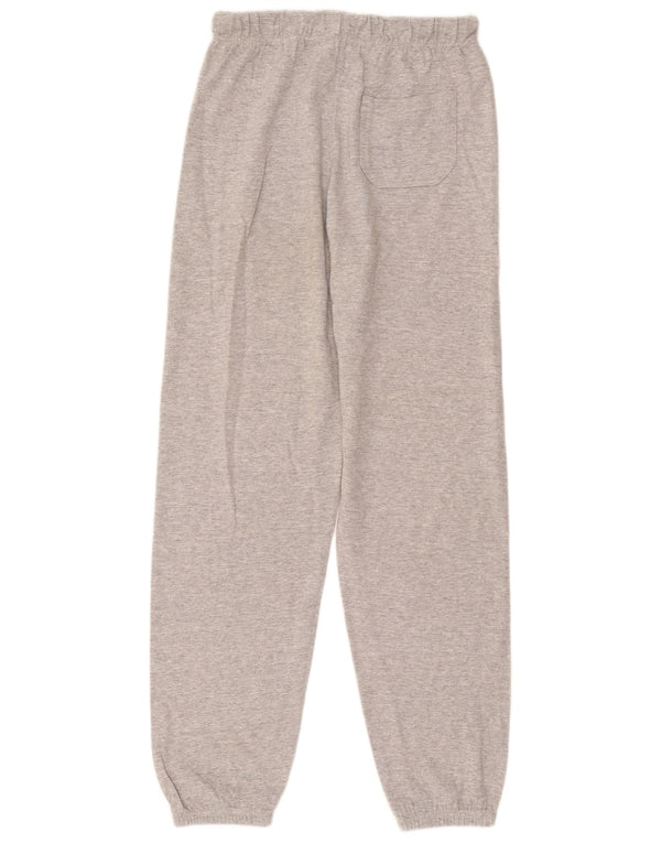 Damskie spodnie dresowe Champion Joggers UK 16, duże, szare, nakrapiane, bawełniane