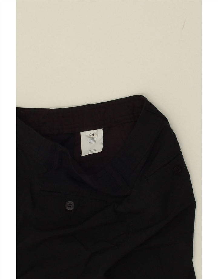 O'NEILL Boys Chino Shorts 11-12 Years W24  Black Polyester Vintage O'Neill and Second-Hand O'Neill from Messina Hembry 