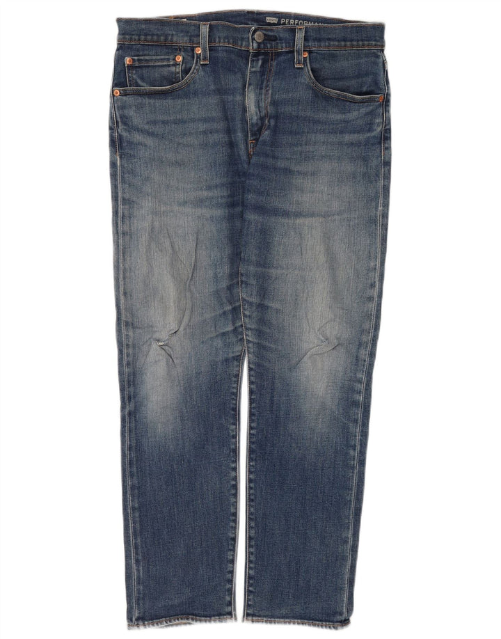 Męskie jeansy Levi's 502 Tapered W32 L30 Niebieskie bawełniane