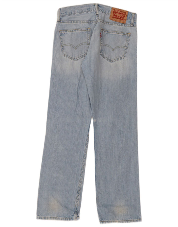 Męskie jeansy Levi's 514 Straight W30 L30 Niebieskie bawełniane