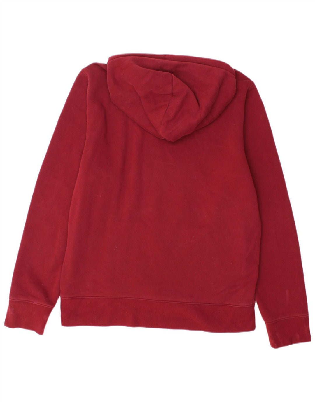 HOLLISTER Mens Graphic Hoodie Jumper Large Red