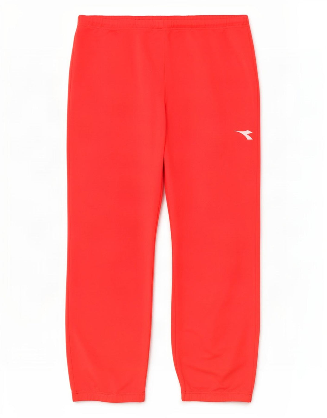 Męskie spodnie dresowe Diadora Joggers, średni czerwony poliester
