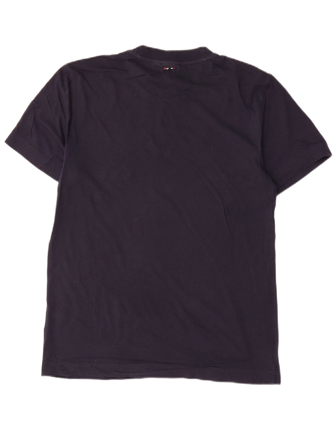 Męski T-shirt z grafiką Napapijri, średni granatowy