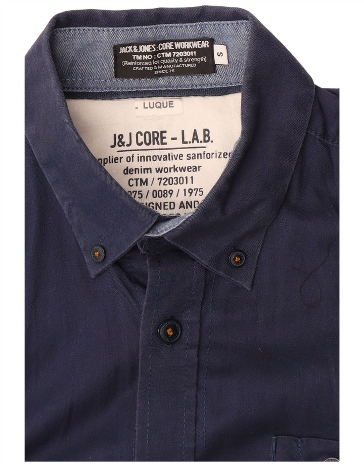 Koszula męska Jack & Jones, mała, granatowa