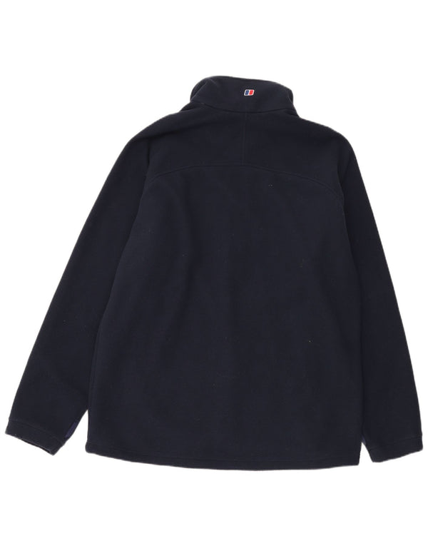 Męska kurtka polarowa Berghaus UK 42 XL, granatowa, poliester