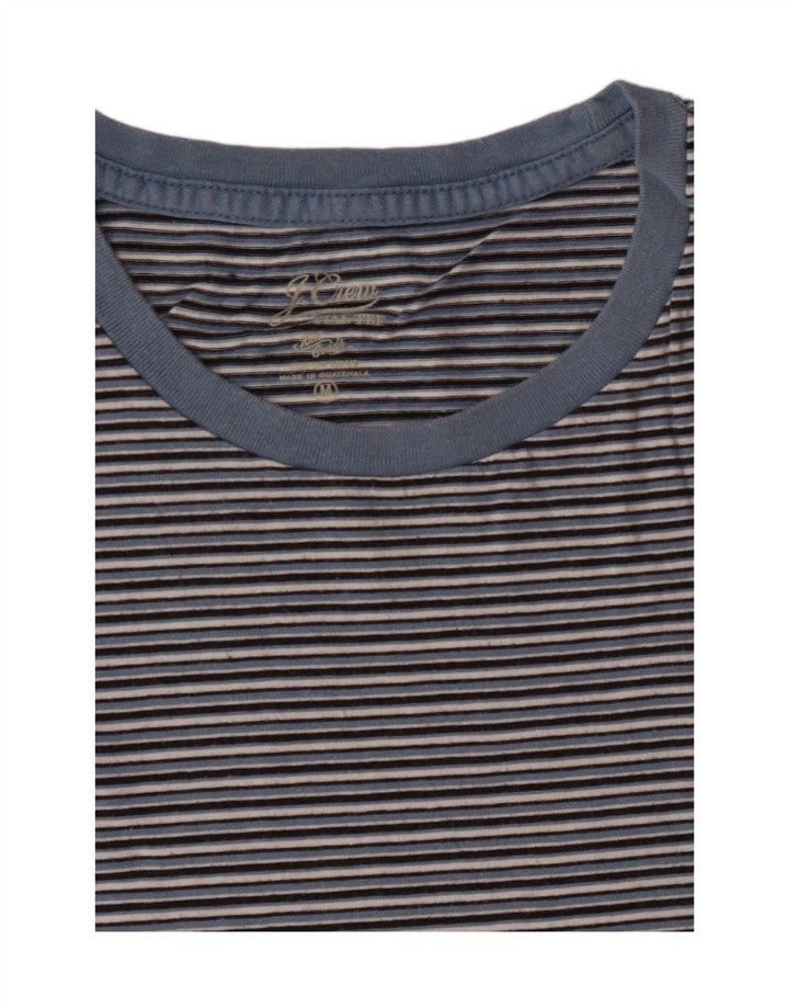 T-shirt damski J. CREW Top UK 14 w średnie niebieskie paski