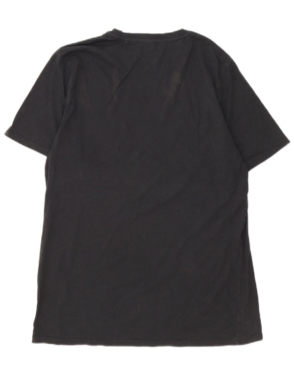 T-shirt męski Jack & Jones o dopasowanym kroju, XL, czarny, bawełniany
