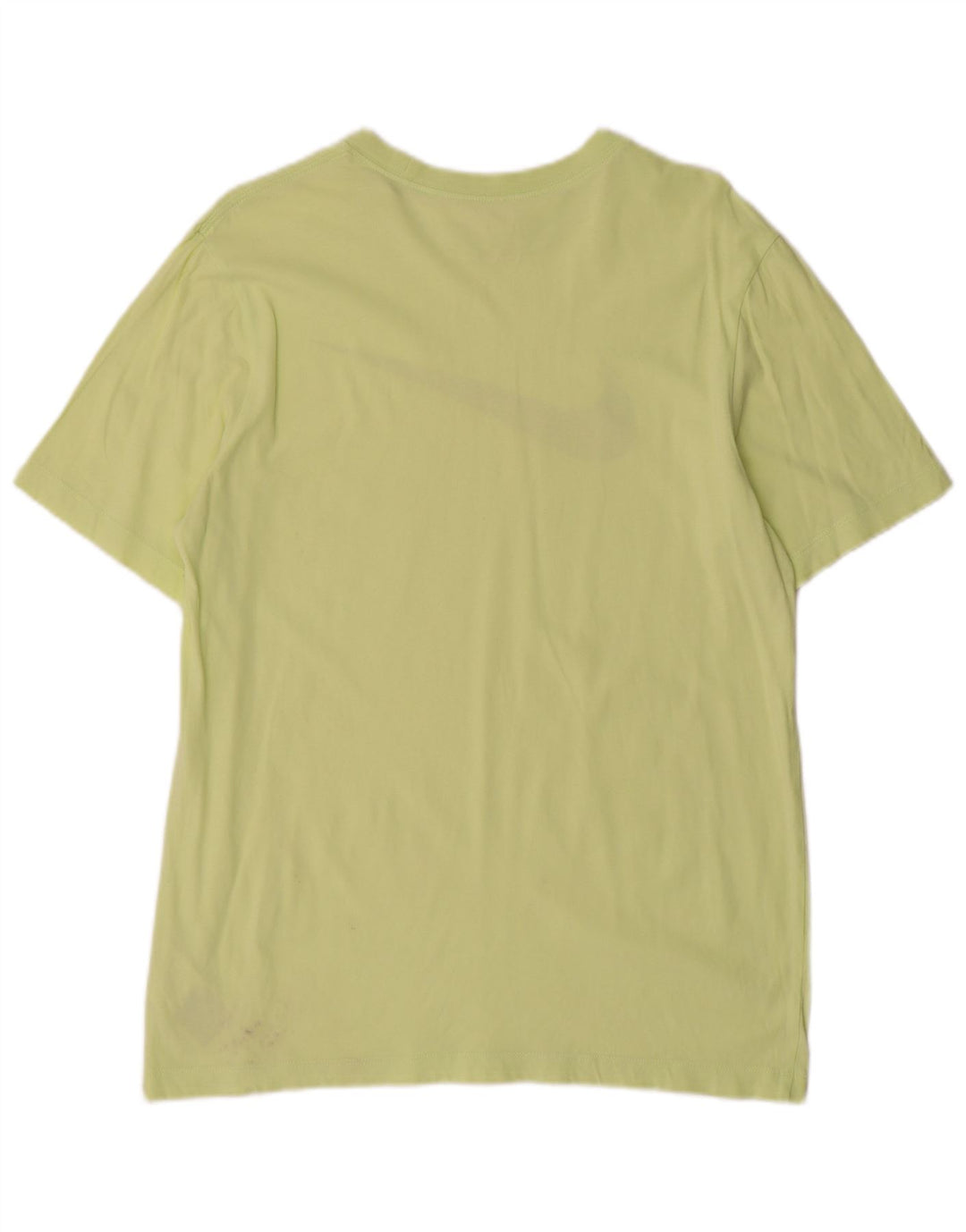 Męski T-shirt z grafiką Nike, bawełniany, średni zielony