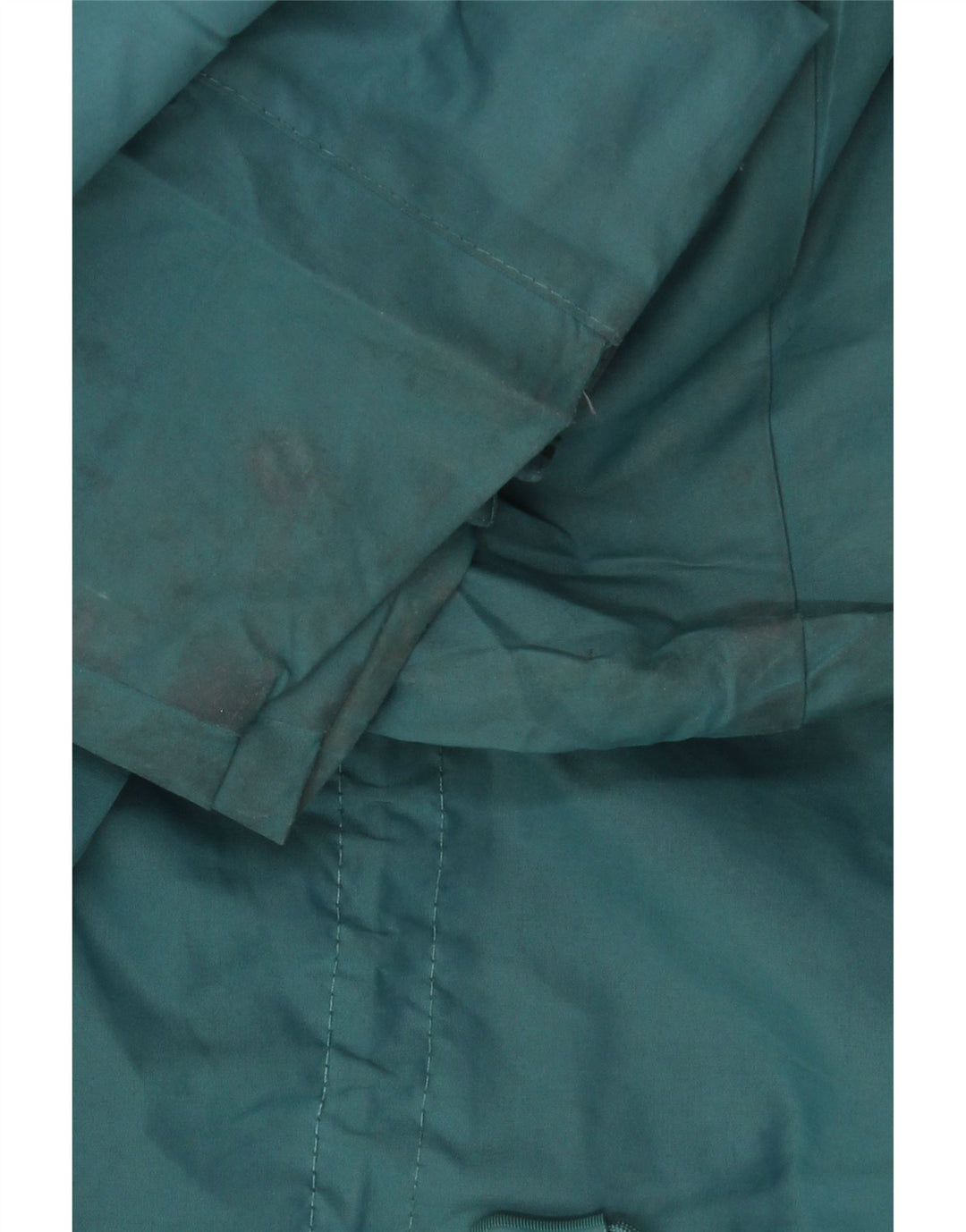 MOUNTAIN WAREHOUSE Damska kurtka przeciwdeszczowa z kapturem UK 22 3XL Zielony poliester