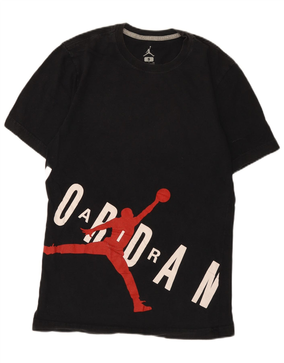 Męski T-shirt z grafiką Jordan, mały, granatowy, bawełniany