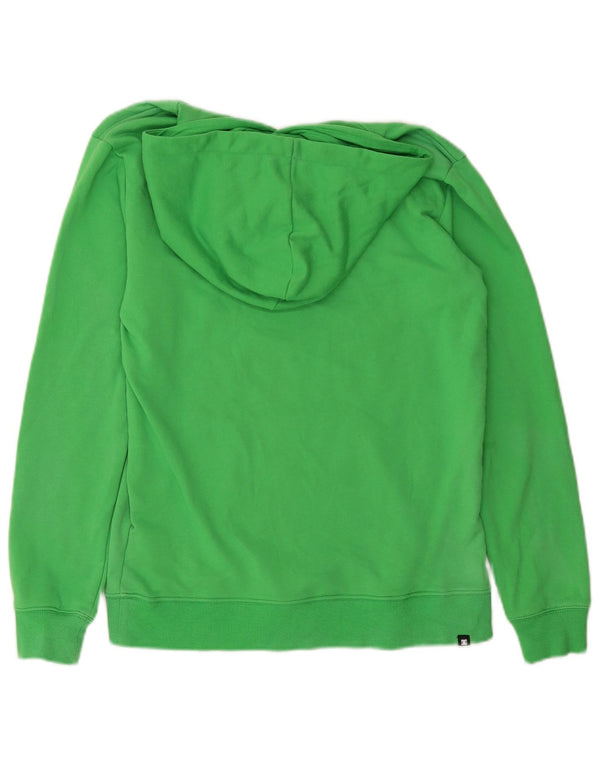 Damski sweter z kapturem DC Graphic UK 14, duży, zielony, bawełniany