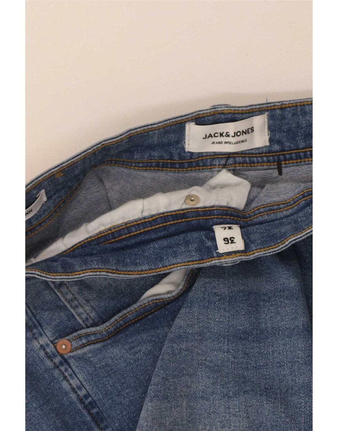 Męskie jeansy Jack & Jones GLENN Slim W36 L34 Niebieskie