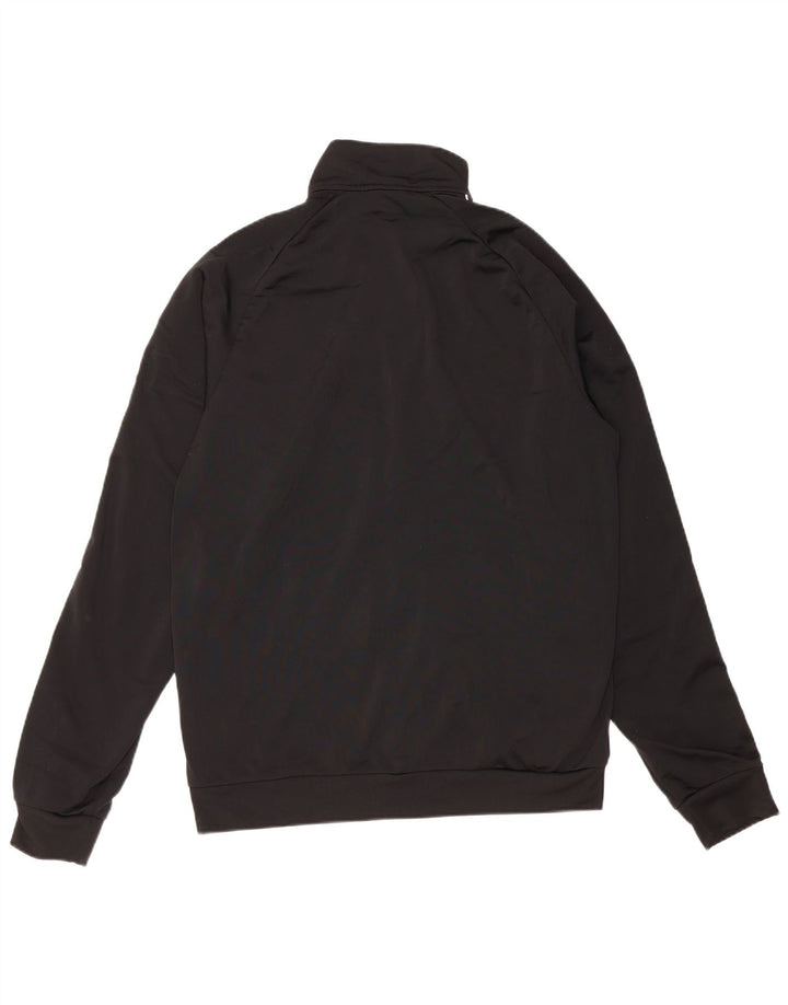 Adidas Męska bluza dresowa, duża, czarna, poliestrowa