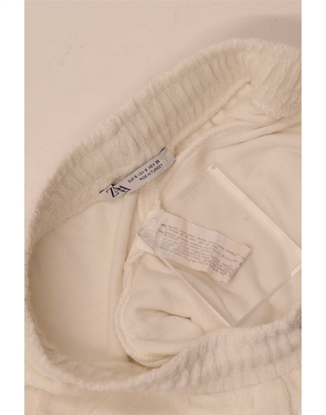 Damskie spodenki sportowe Zara UK 10 Small White