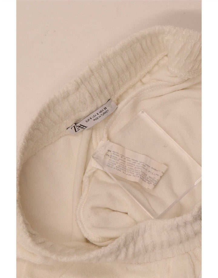 Damskie spodenki sportowe Zara UK 10 Small White