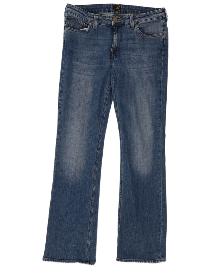 Damskie jeansy Lee Cameron Bootcut W31 L31 Niebieskie bawełniane