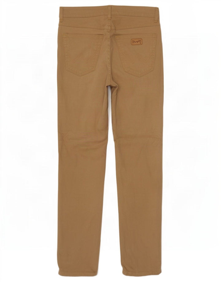 Męskie jeansy Wrangler Texas Stretch Straight W32 L30 Brązowa bawełna
